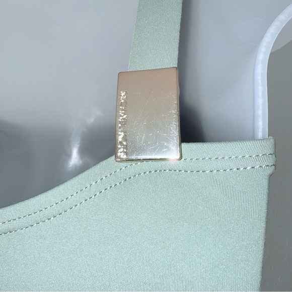 Michael Kors Army Green bodysuit Women’s Size 10 - Picture 3 of 7